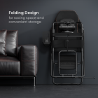 Cockpit con silla plegado para guardarlo junto a un mueble